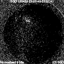 EMCCD 5577 equalized image