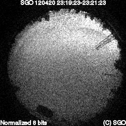 EMCCD 5577 equalized image