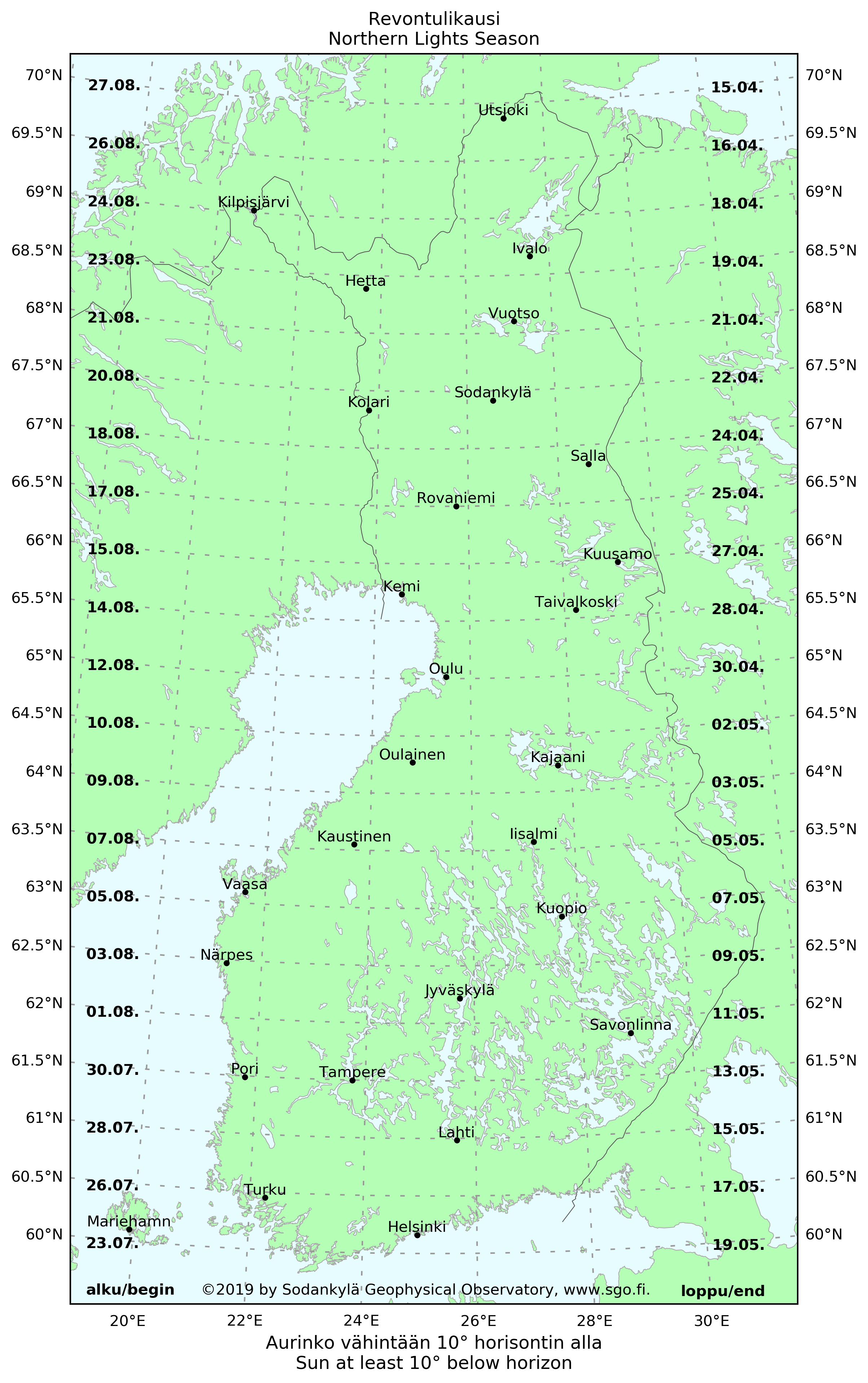 Revontulikausikartta