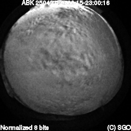 EMCCD 5577 equalized image