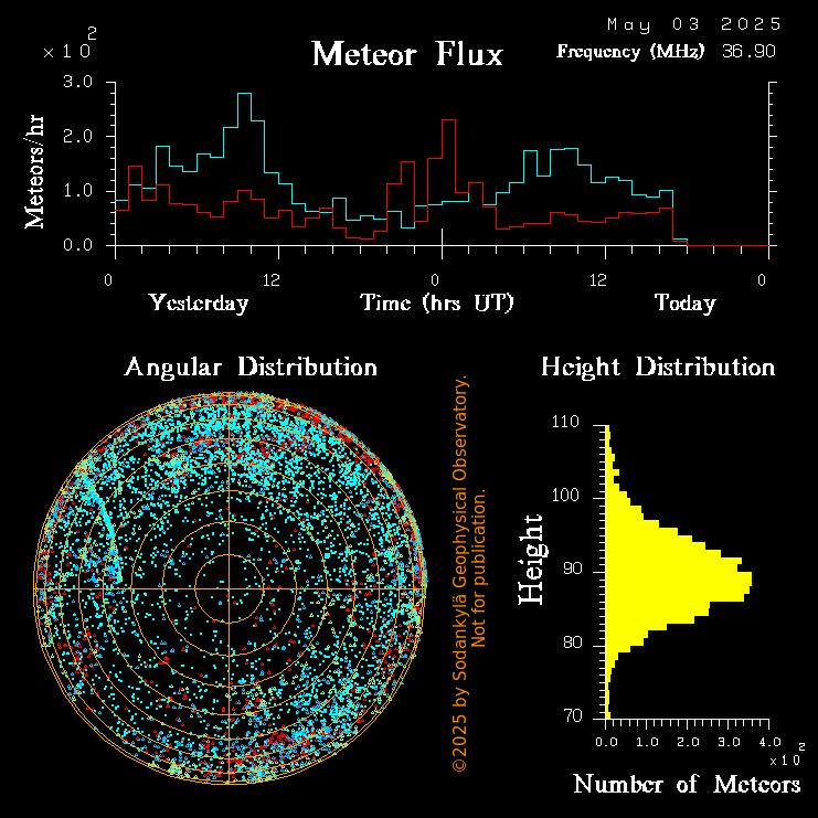 Automatic analysis of meteor echoes